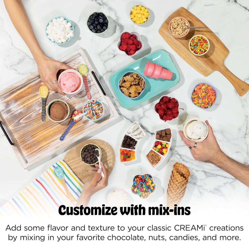 Ninja CREAMi Scoop & Swirl Ice Cream and Soft Serve Maker, Sorbet, Milkshake, Frozen Yogurt, Low Calories Program & More, 13-in-1, Soft Serve Handle