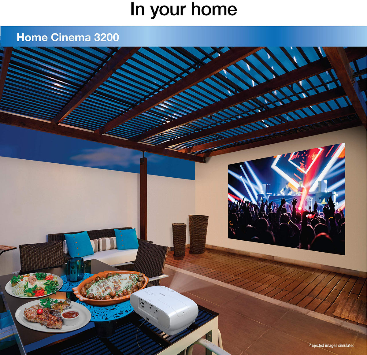 Epson Home Cinema 3800 4K PRO-UHD 3-Chip Projector with HDR